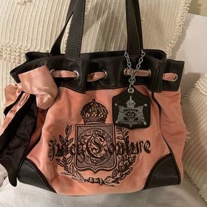 Juicy Couture velvet purse